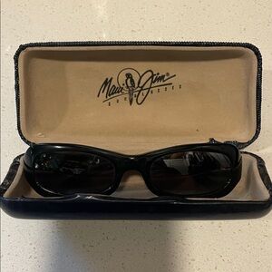 Maui Jim Glossy Black Sunglasses